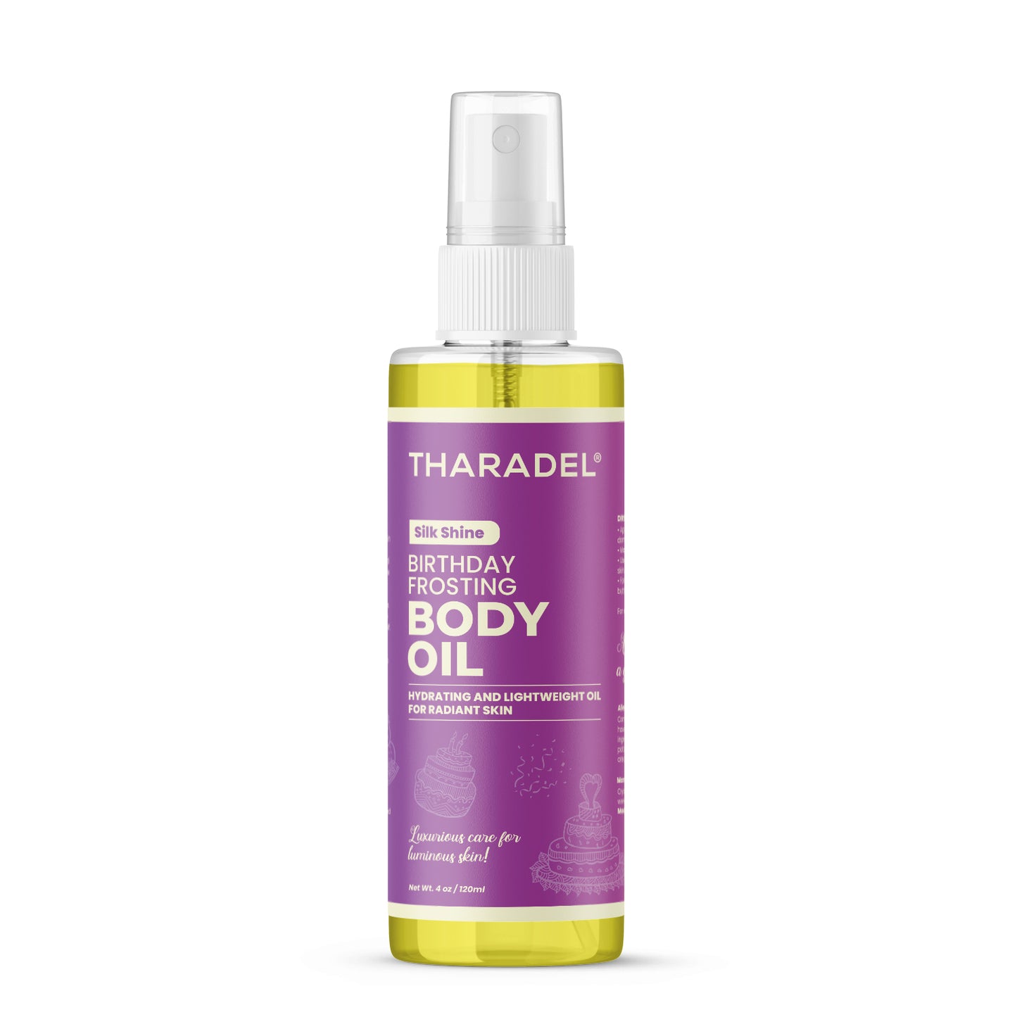 Tharadel Birthday Frosting Body Oil – Silk Shine