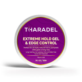 THARADEL Extreme Hold Gel and Edge Control